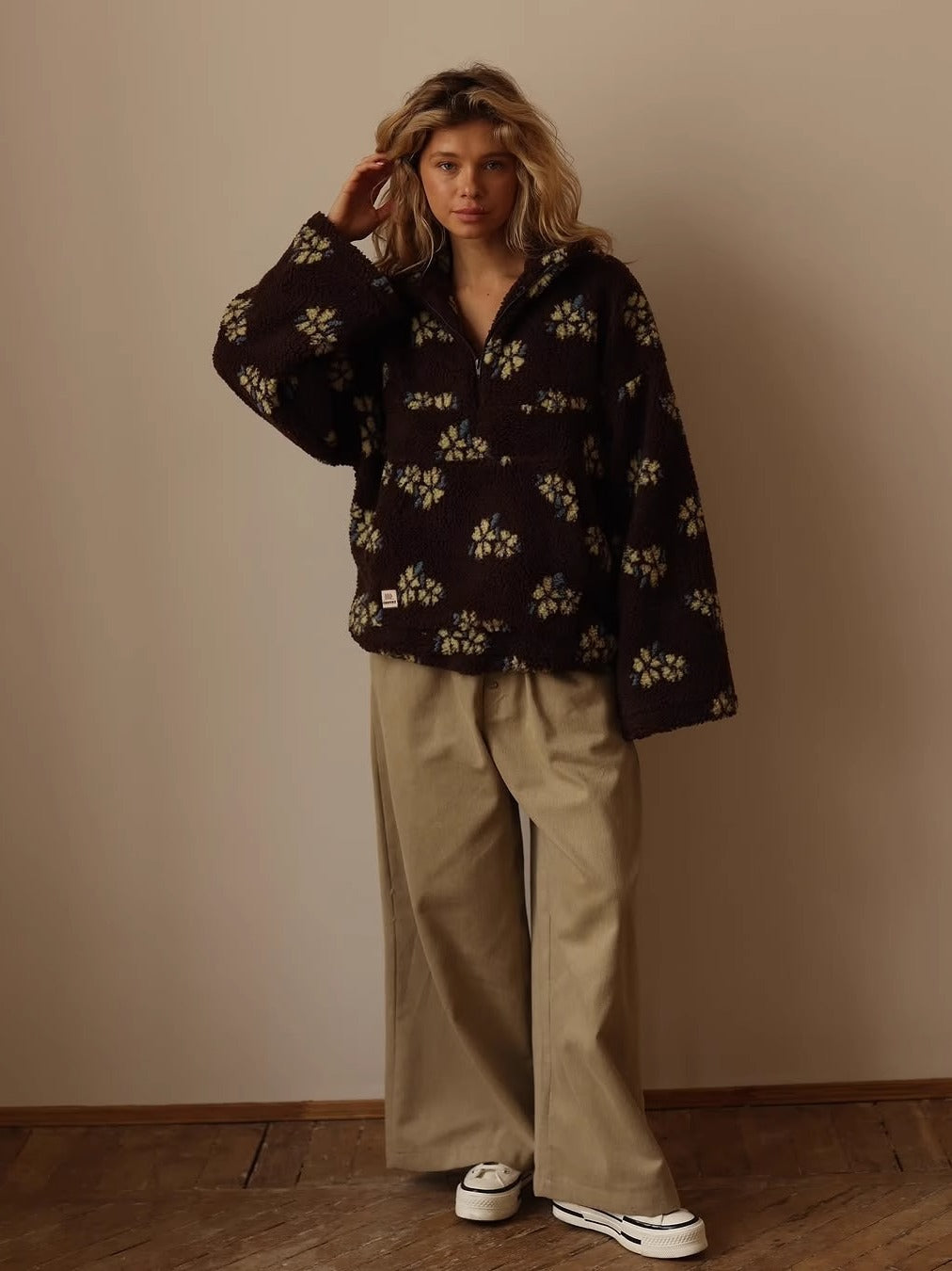 Murmure | Trui met bloemenprint