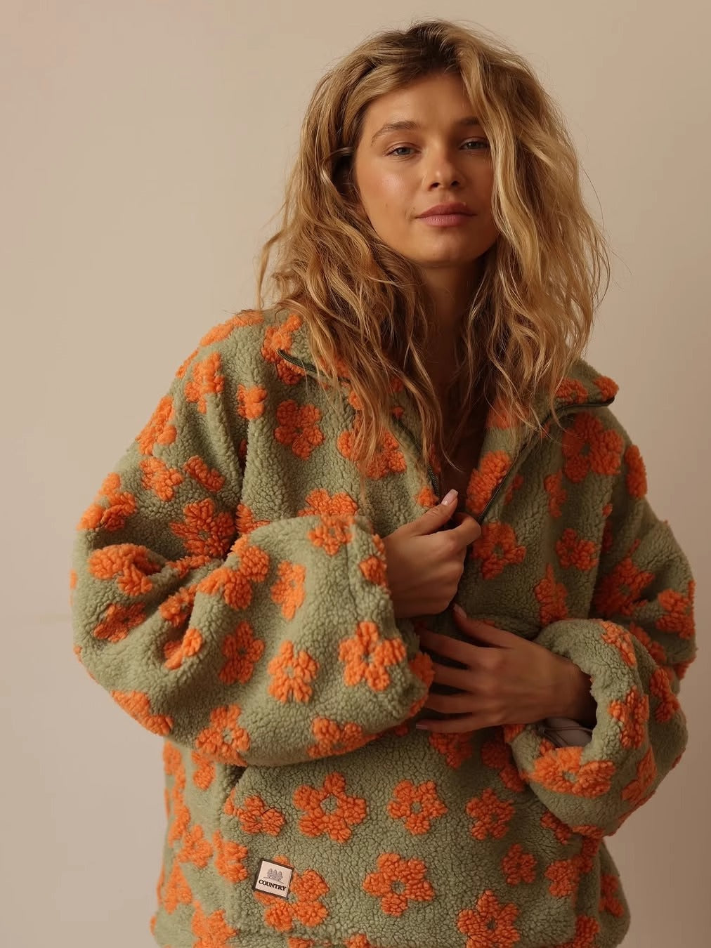 Murmure | Trui met bloemenprint