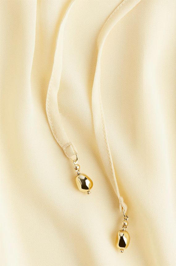 Soleil Lacing-Detail Blouse
