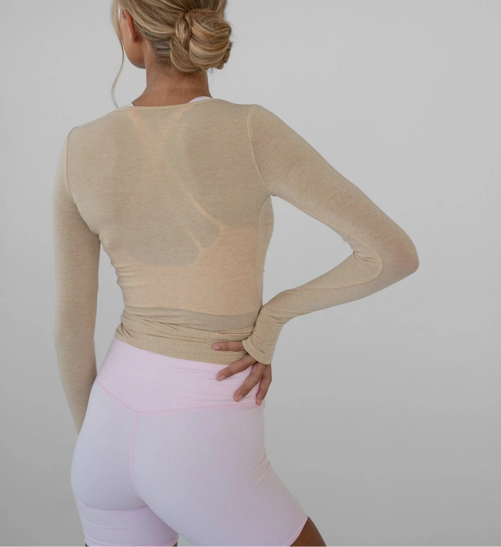 Motion Wrap Blouse