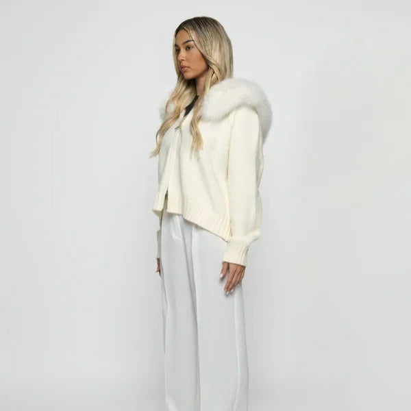 Melkwolk ⏐ Dames Winter Cardigan