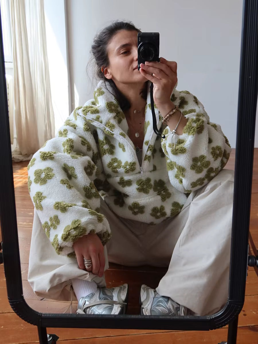 Murmure | Trui met bloemenprint