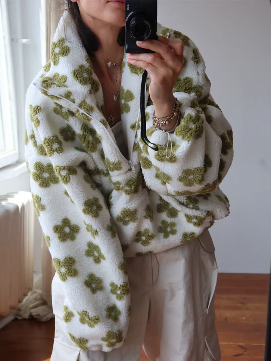 Murmure | Trui met bloemenprint