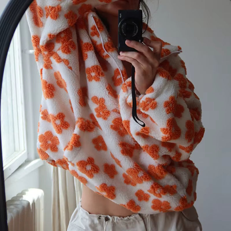 Murmure | Trui met bloemenprint