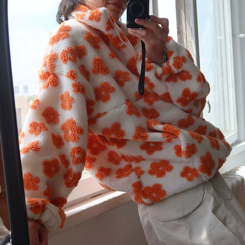 Murmure | Trui met bloemenprint