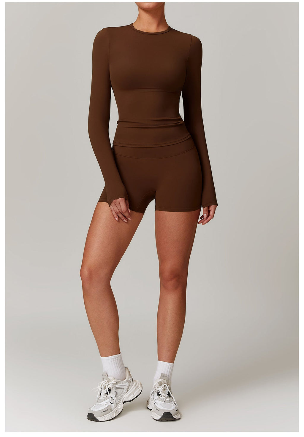 Motion Long Sleeve & Shorts Set