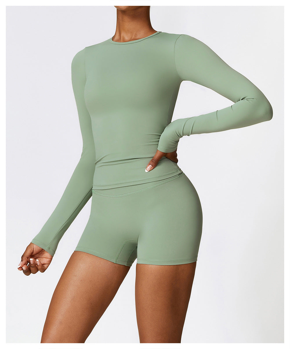 Motion Long Sleeve & Shorts Set